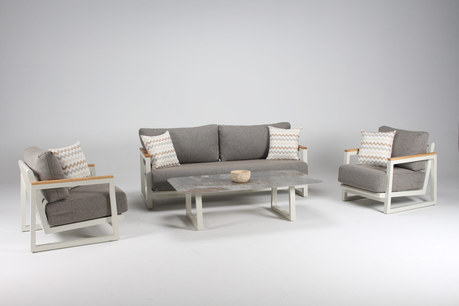 Fresia Aluminium Loungeset