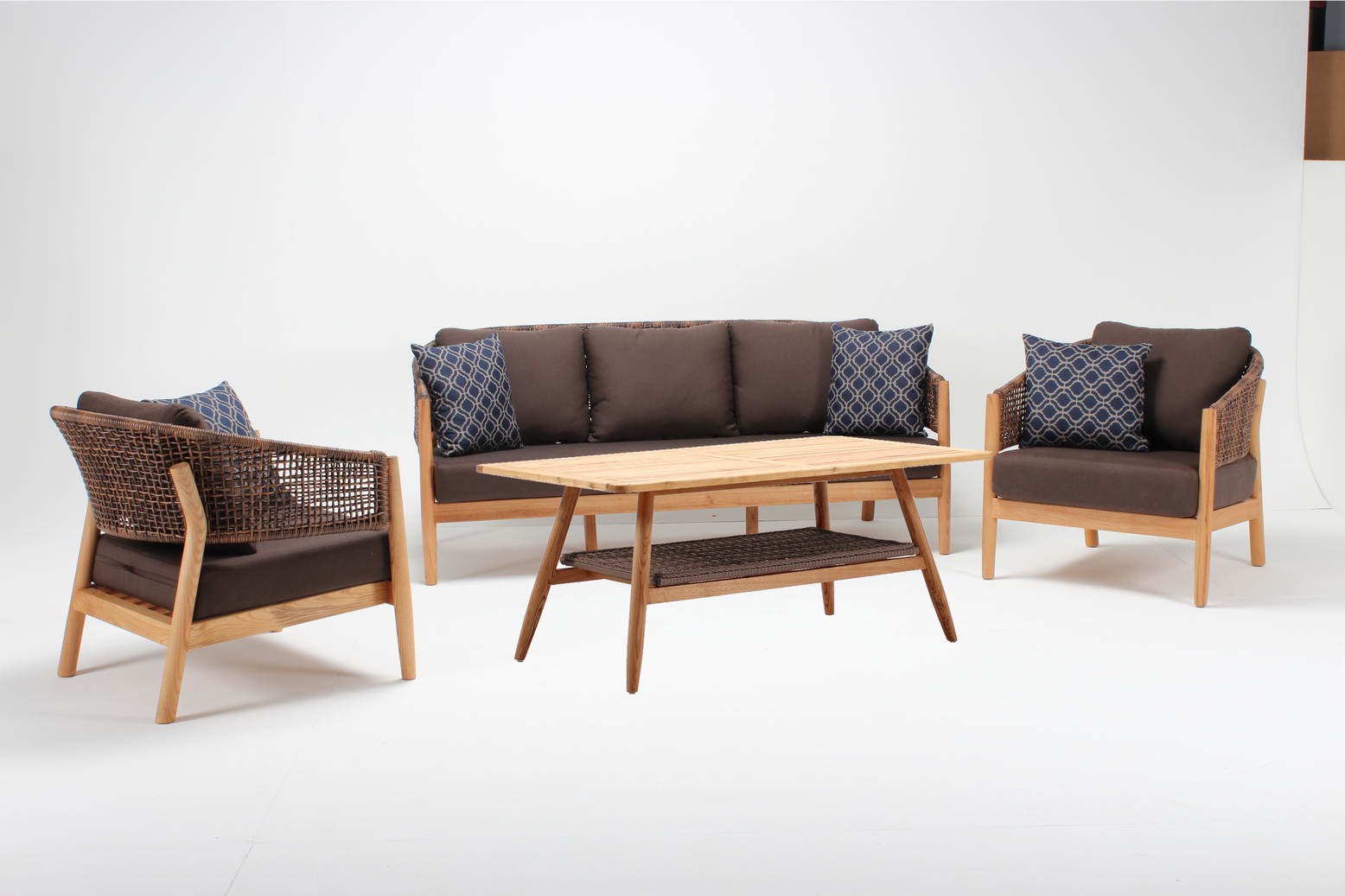 Nesta Houten Loungeset
